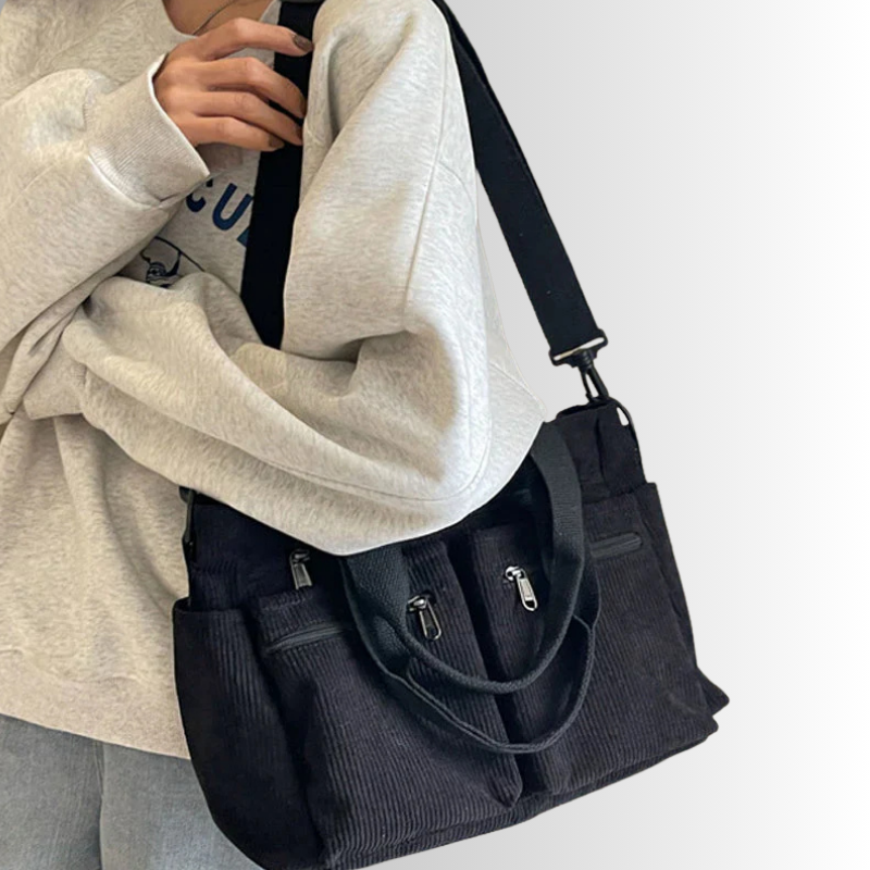 Luna - Urban Cord Tote Bag
