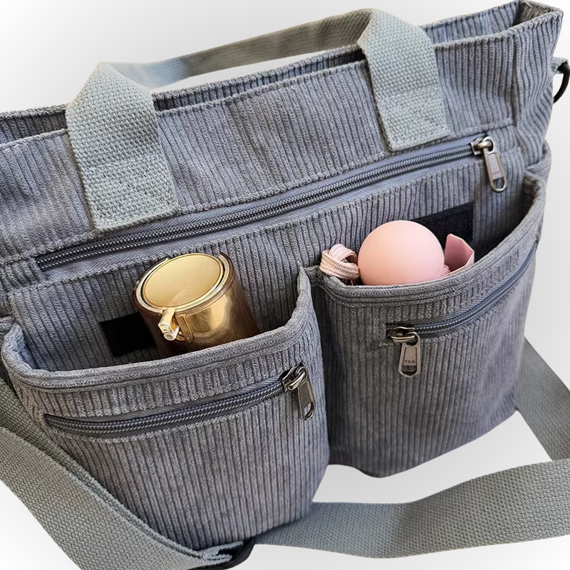 Luna - Urban Cord Tote Bag