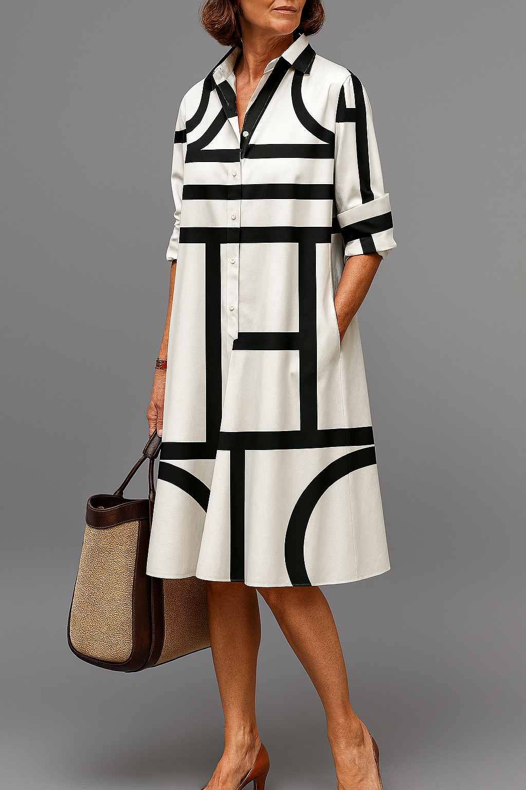 Ellie | Stylish Midi Dress